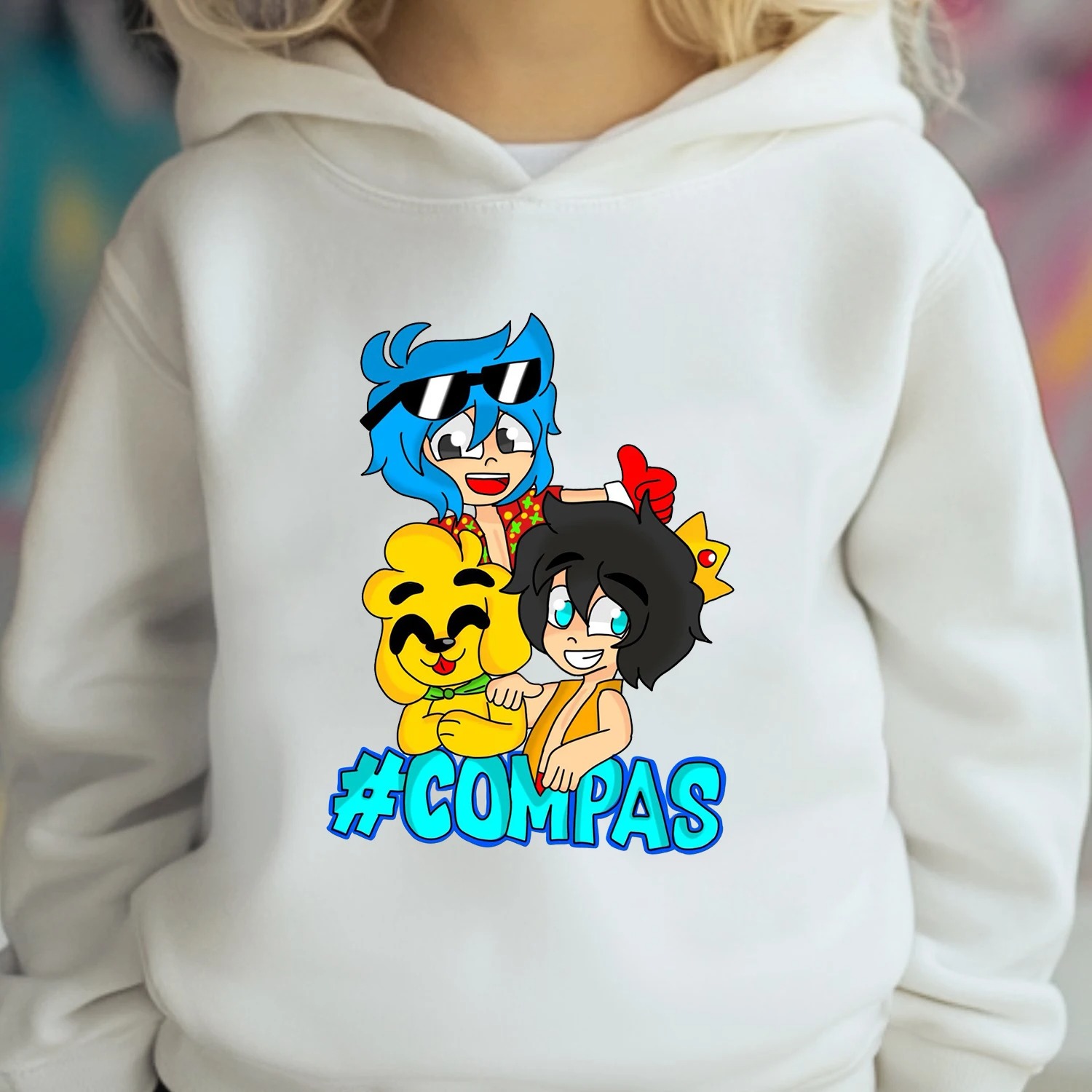 Anime Merchandise For Kids - 애니메이션 상품 아동용 후드티 - 귀여운