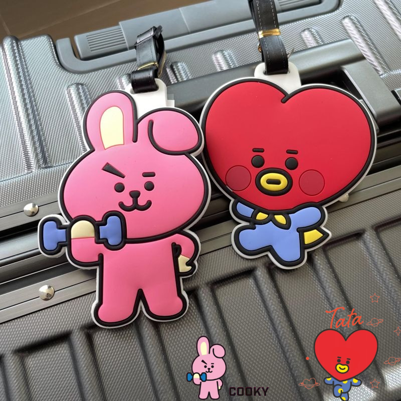 BT21 만화 귀여운 키체인 카와이 유니섹스 수하물 태 - Anime Merchandise Online 리뷰 및 가격