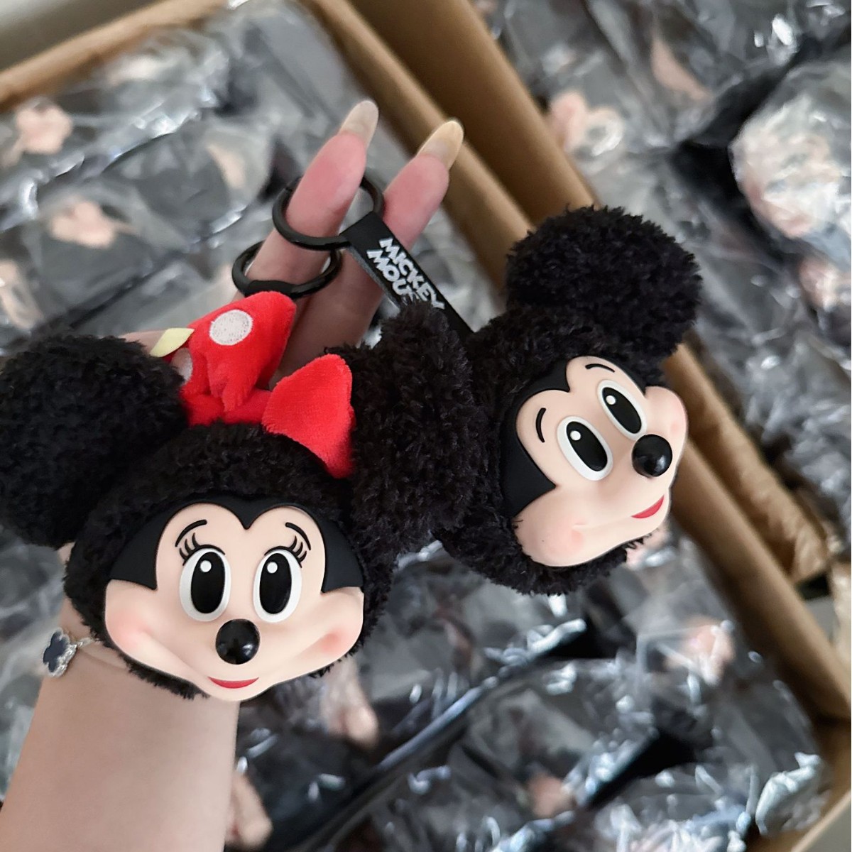 미키 미니 봉제 인형 키체인 귀여운 비닐 피규어 수집용 - Anime Merchandise Usa 리뷰 및 가격