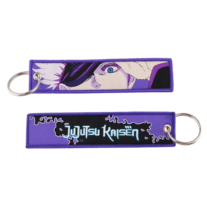 주술회센 애니메이션 굿즈 고죠 사토루 직조 키체인 랜야 - Gojo Anime Merchandise 리뷰 및 가격