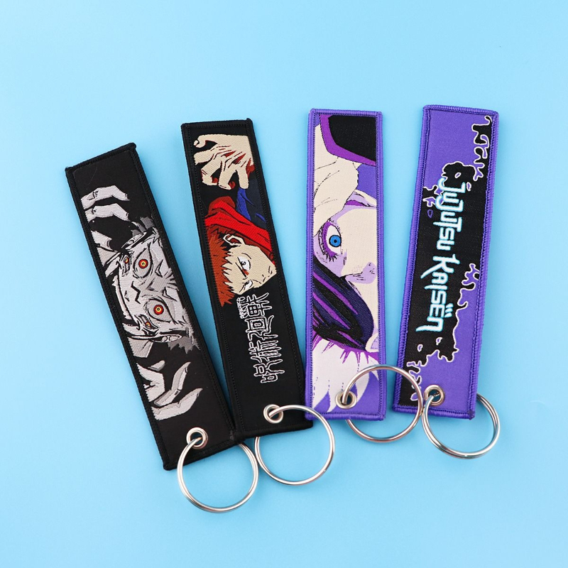 주술회센 애니메이션 굿즈 고죠 사토루 직조 키체인 랜야 - Gojo Anime Merchandise 리뷰 및 가격