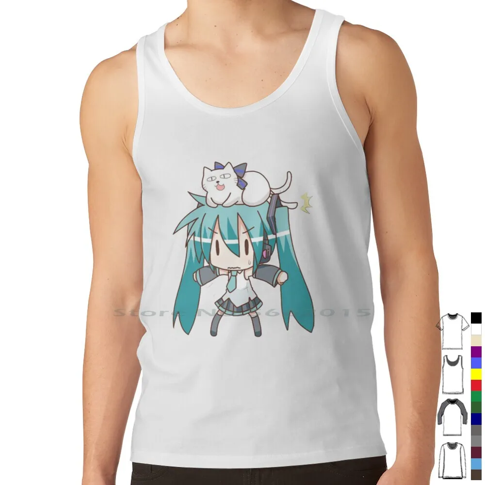 미쿠 100% 코튼 티셔츠, 카와이 만화 애니메이션 소 - Anime Merchandise Online 리뷰 및 가격