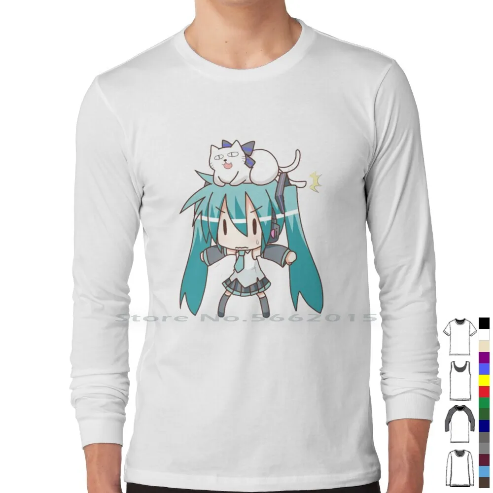 미쿠 100% 코튼 티셔츠, 카와이 만화 애니메이션 소 - Anime Merchandise Online 리뷰 및 가격