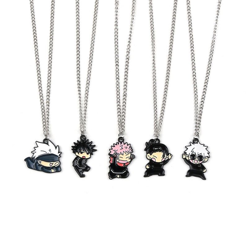 만화 애니메이션 상품 주술회전 금속 목걸이 만화 2D  - Gojo Anime Merchandise 리뷰 및 가격